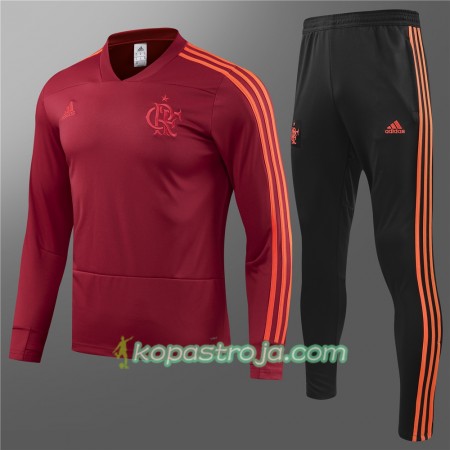 Flamengo Tränings Sweatshirtställ Röd 2018/19
